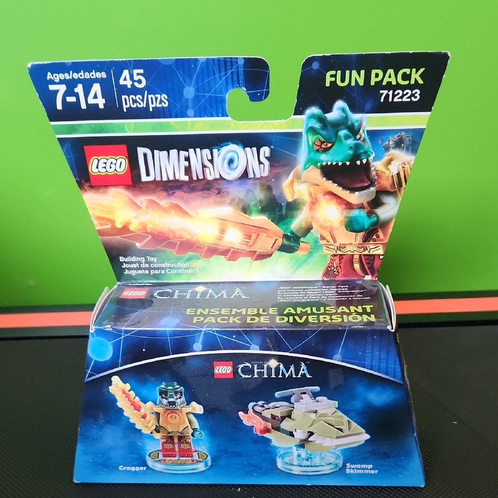 LEGO Dimensions Chima Fun Pack with Croc and Swamp Skimmer
